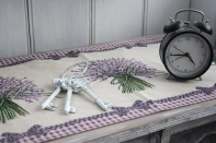 Dekorácia liatinové kľúče biele