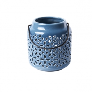 Dekorácie lucerna na sviečku 9,9cm