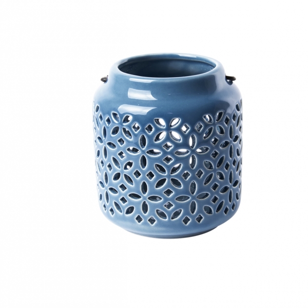 Dekorácie lucerna na sviečku 9,9cm