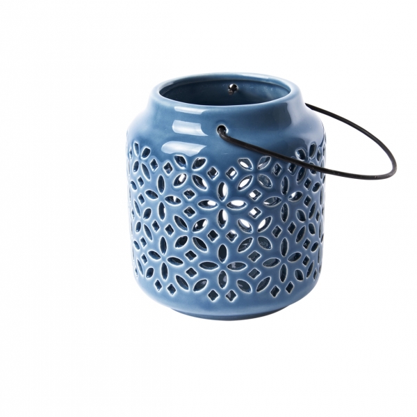 Dekorácie lucerna na sviečku 9,9cm