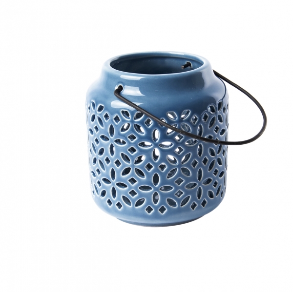 Dekorácie lucerna na sviečku 9,9cm