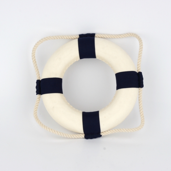 Dekorácia modrý záchranný kruh / koleso 20cm