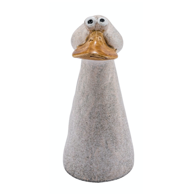 Dekorácia na plot hus 9x10x21cm