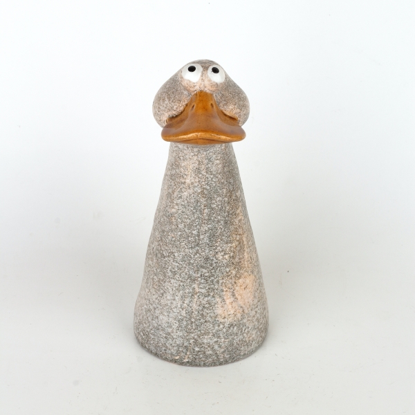 Dekorácia na plot hus 9x10x21cm