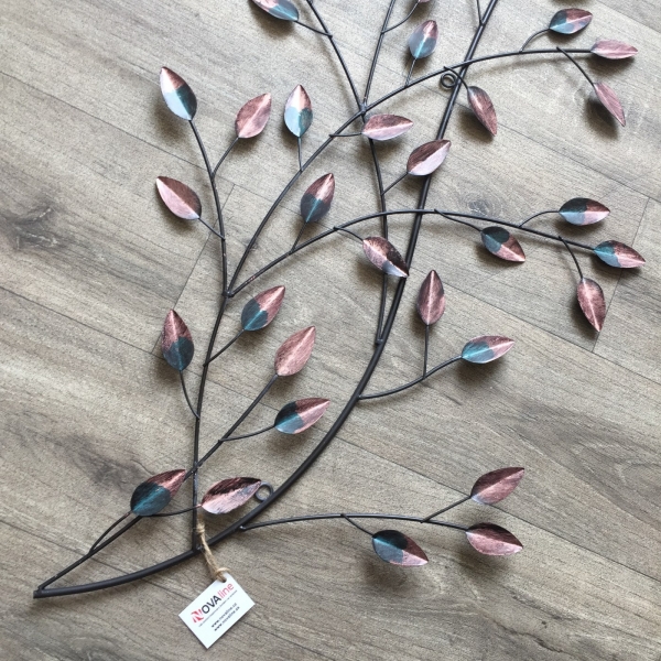 Dekorácia na stenu vetva 47x88cm