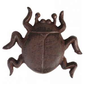 Dekorácia na stenu chrobák druhý 10,7 x 2,1 x 10,6 cm liatina