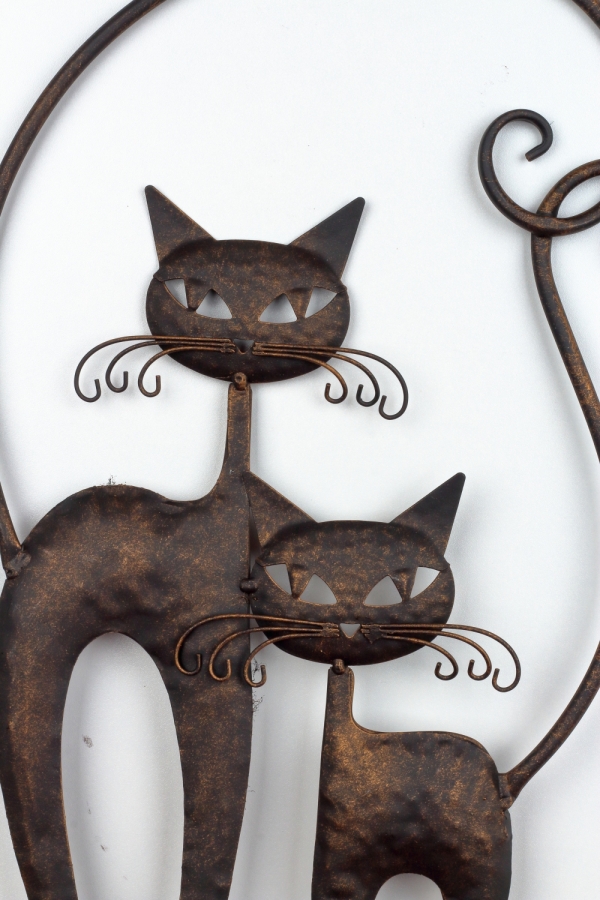Dekorácia na stenu mačky 56cm