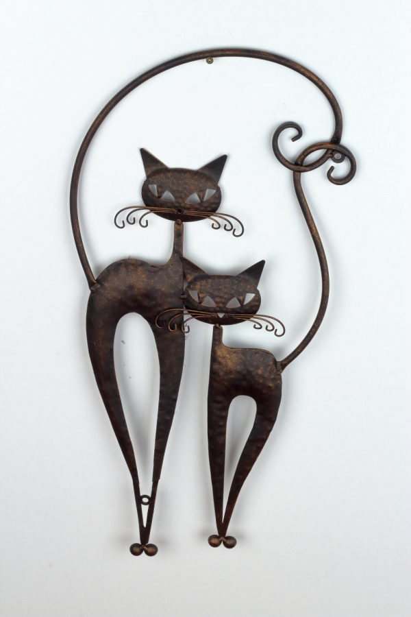 Dekorácia na stenu mačky 56cm