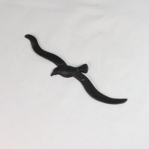 Dekorácia na stenu čajka liatina 26,5x6cm