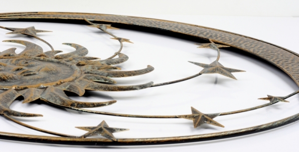 Dekorácia na stenu slnko a mesiac 75cm