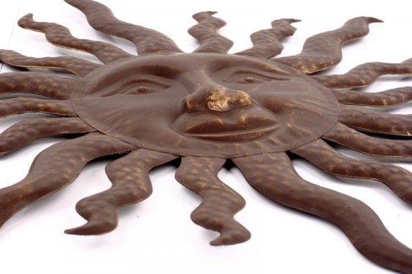 Dekorácia na stenu slnko s širokými lúčmi 40cm