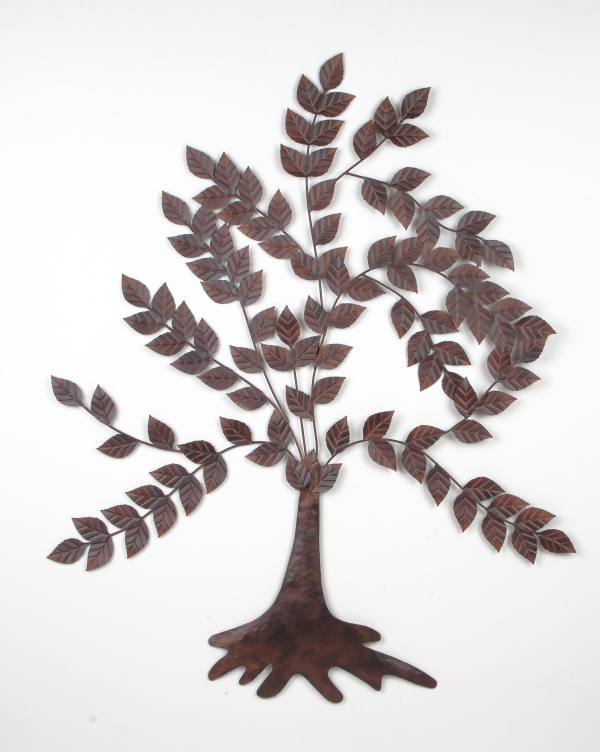 Dekorácia na stenu strom 96,5x2x114,5cm