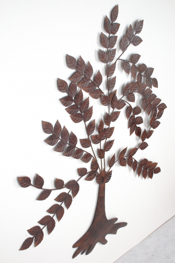 Dekorácia na stenu strom 96,5x2x114,5cm