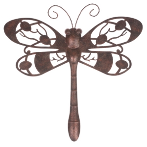 Dekorácia na stenu vážka 40x40cm