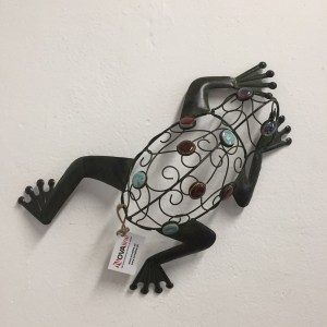 Dekorácia na stenu žaba 38x20x8cm