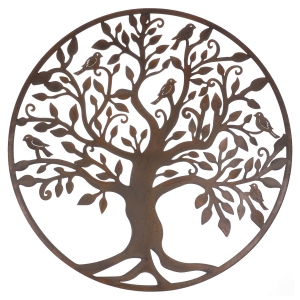 Dekorácia nad posteľ strom 59x59cm