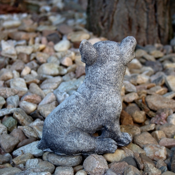 Dekorácia pes na záhradu 14x8x15cm