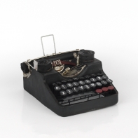 Dekorácia písací stroj 8x8x14cm