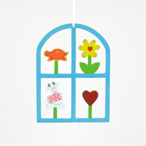 Dekorácie rámik na stenu 17x12cm