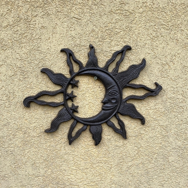 Dekorácia slnko na stenu 36x26cm