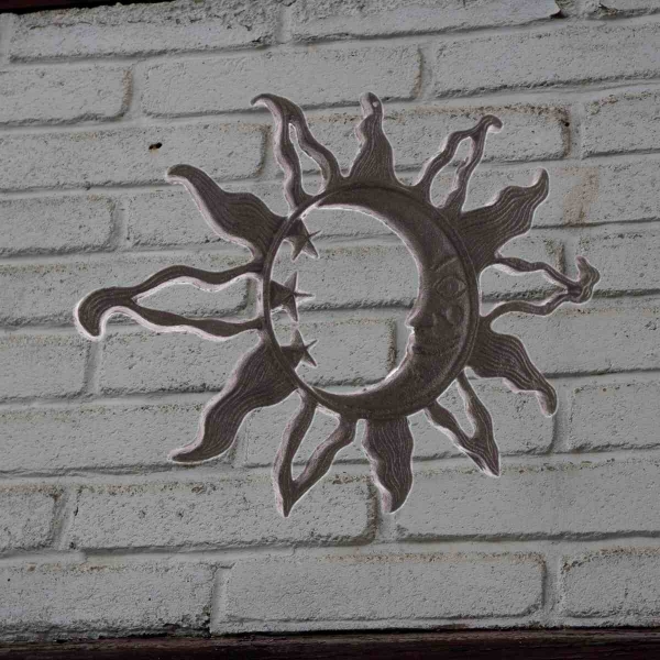 Dekorácia slnko na stenu 36x26cm