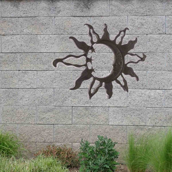 Dekorácia slnko na stenu 36x26cm