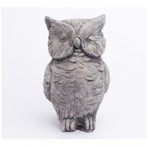 Dekorácie sova 9x9x15,5cm