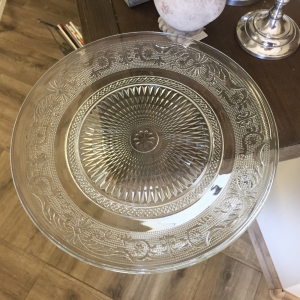 Dekoračné brúsený tanier 25,5cm