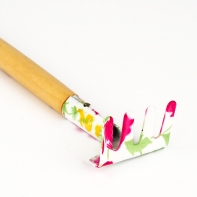 Dekoračná sada do kvetináča - sada náradia rýľ a hrable