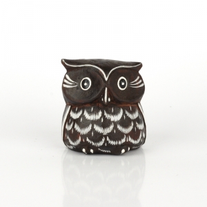 Dekoračné soška sova 8cm
