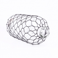 Dekoračné váza poháre s pletivom 26cm