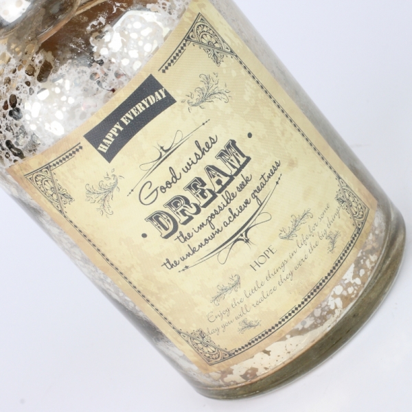 Dekoratívna fľaša vintage 6x13cm