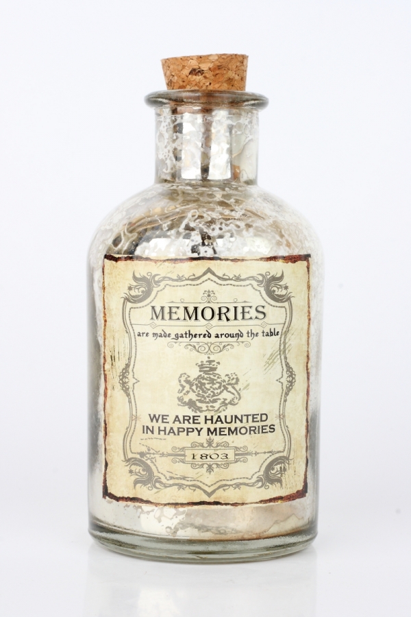 Dekoratívna fľaša vintage XCM