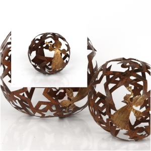 Dekoratívne vianočné gule 10cm