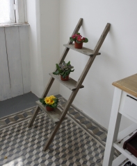 Dekoratívne rebrík hnedý 120 cm