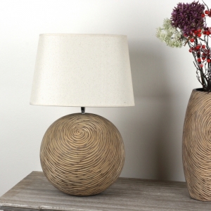 Dizajnová stolná lampa White 55cm 