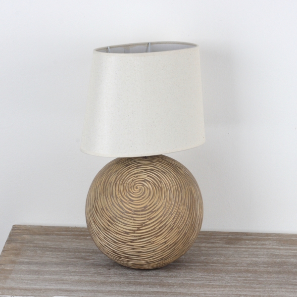 Dizajnová stolná lampa White 55cm 