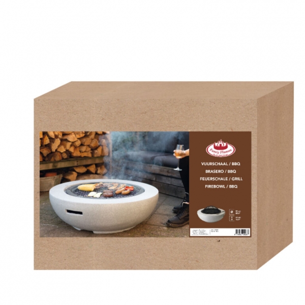 Dizajnové ohnisko s poklopom 90x90x43cm