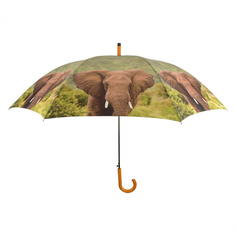 Dáždnik africké zvieratá s motívom slona