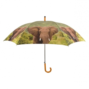 Dáždnik africké zvieratá s motívom slona