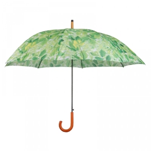 Dáždnik dámsky zelený 120x120x94cm