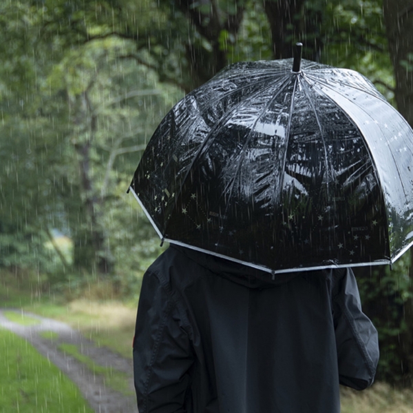 Dáždnik nočná obloha 80,7 x 80,7 x 81 cm plastový