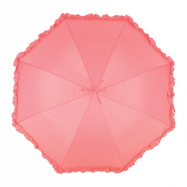 Dáždnik Plameniak s volánikom