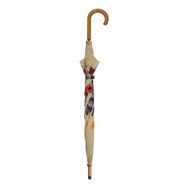 Dáždnik s listami a plodmi stromov 120 x 120 x 95 cm