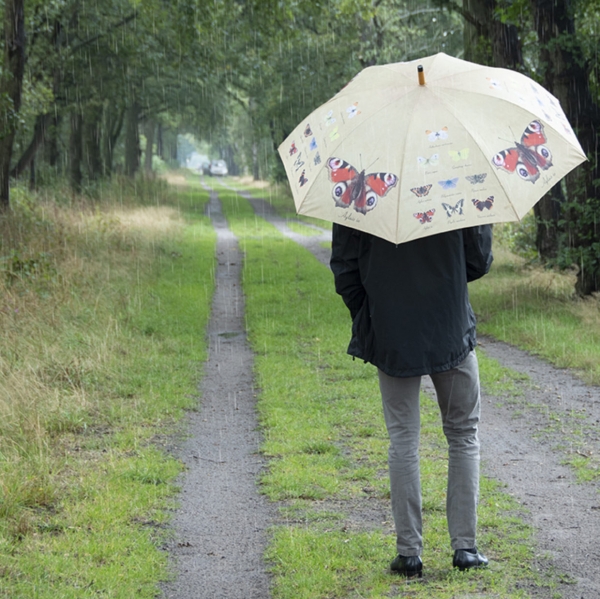 Dáždnik s motýľmi 120 x 120 x 95 cm
