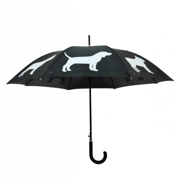 Dáždnik so psami 105 x 105 x 85,1 cm reflexný
