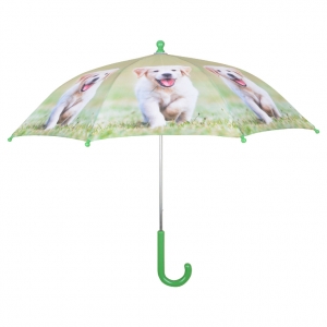 Dáždnik vystreľovací so zlatým retrievrom 71x71x58cm