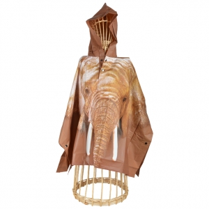 Detská pláštenka pončo slon 89x0,5x62cm