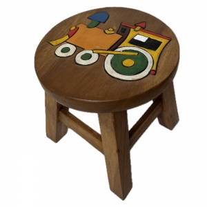 Detská stolička pre chlapca Yellow Train