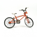 Detský bicykel kovové oranžové 25x17cm replika